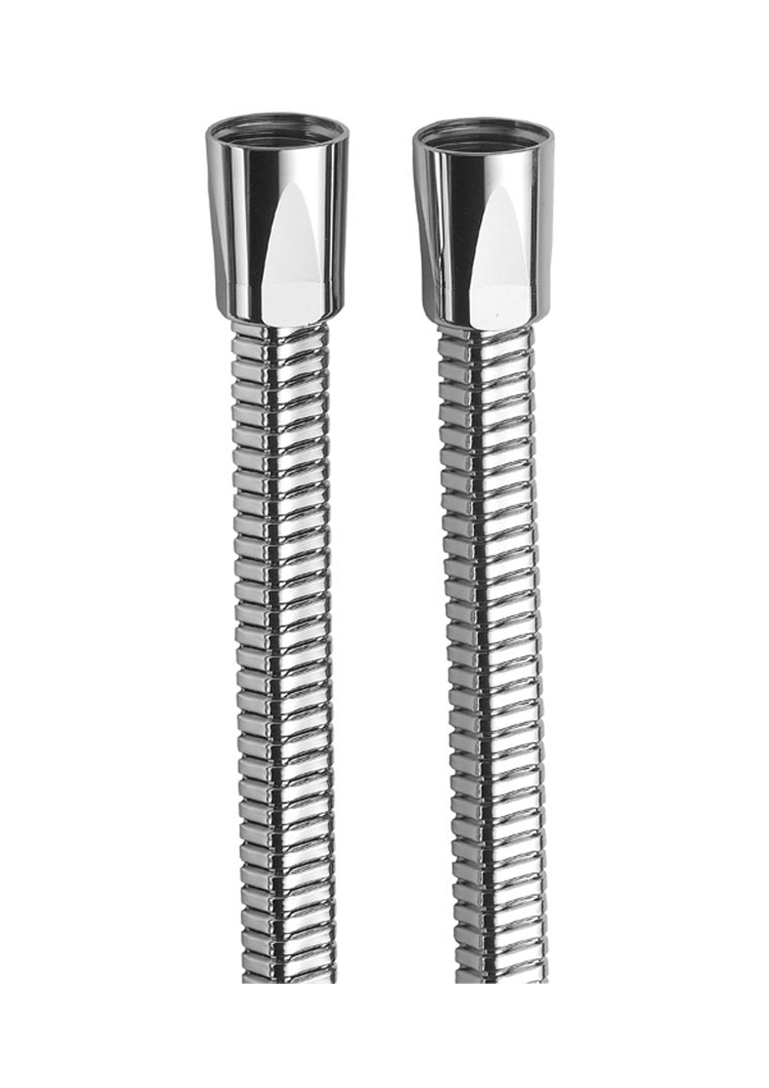Bossini Brauseschlauch 150 cm, Vierkant, doppelt verpresst