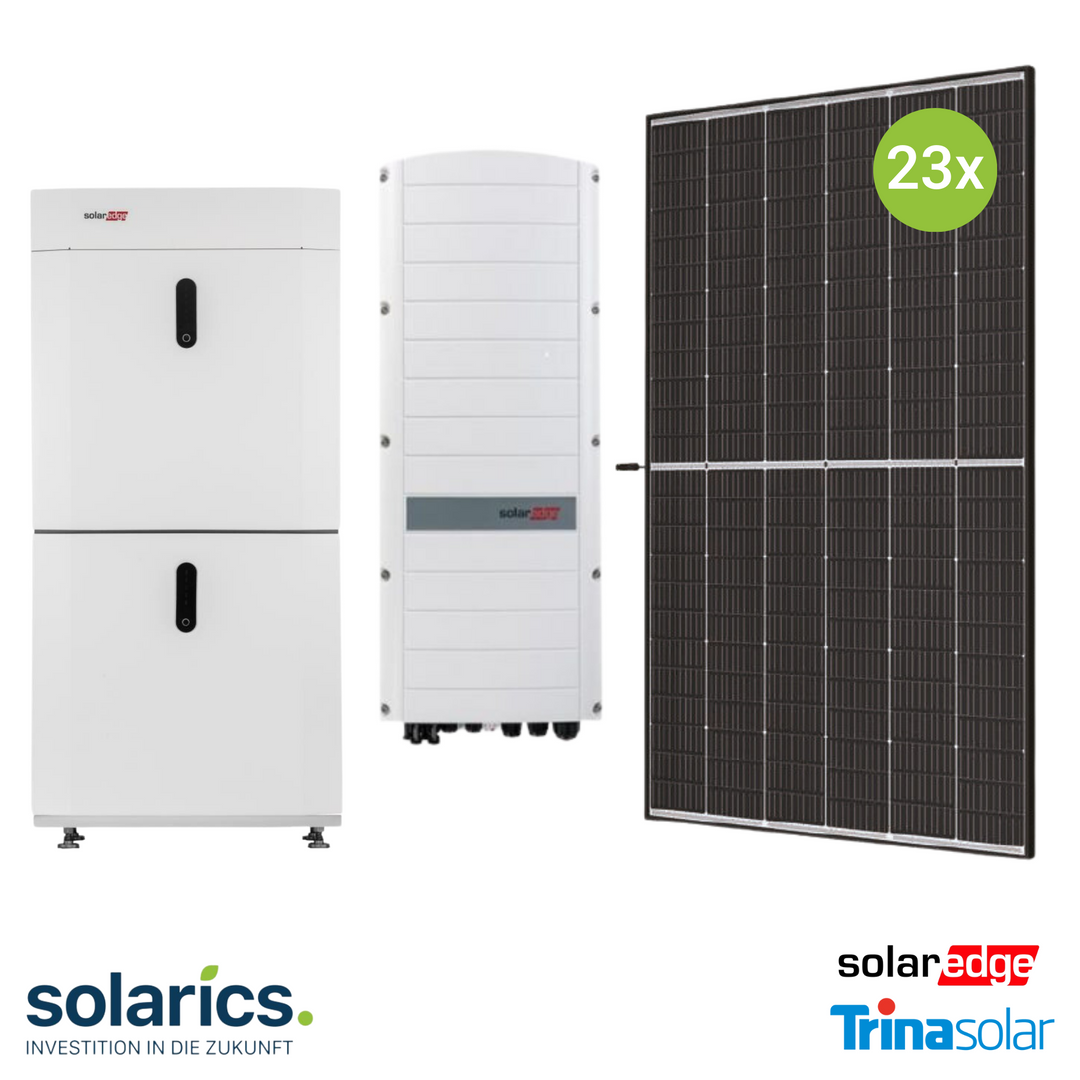 10kWp SolarEdge Solar-Komplettpaket mit Speicher – SolarEdge