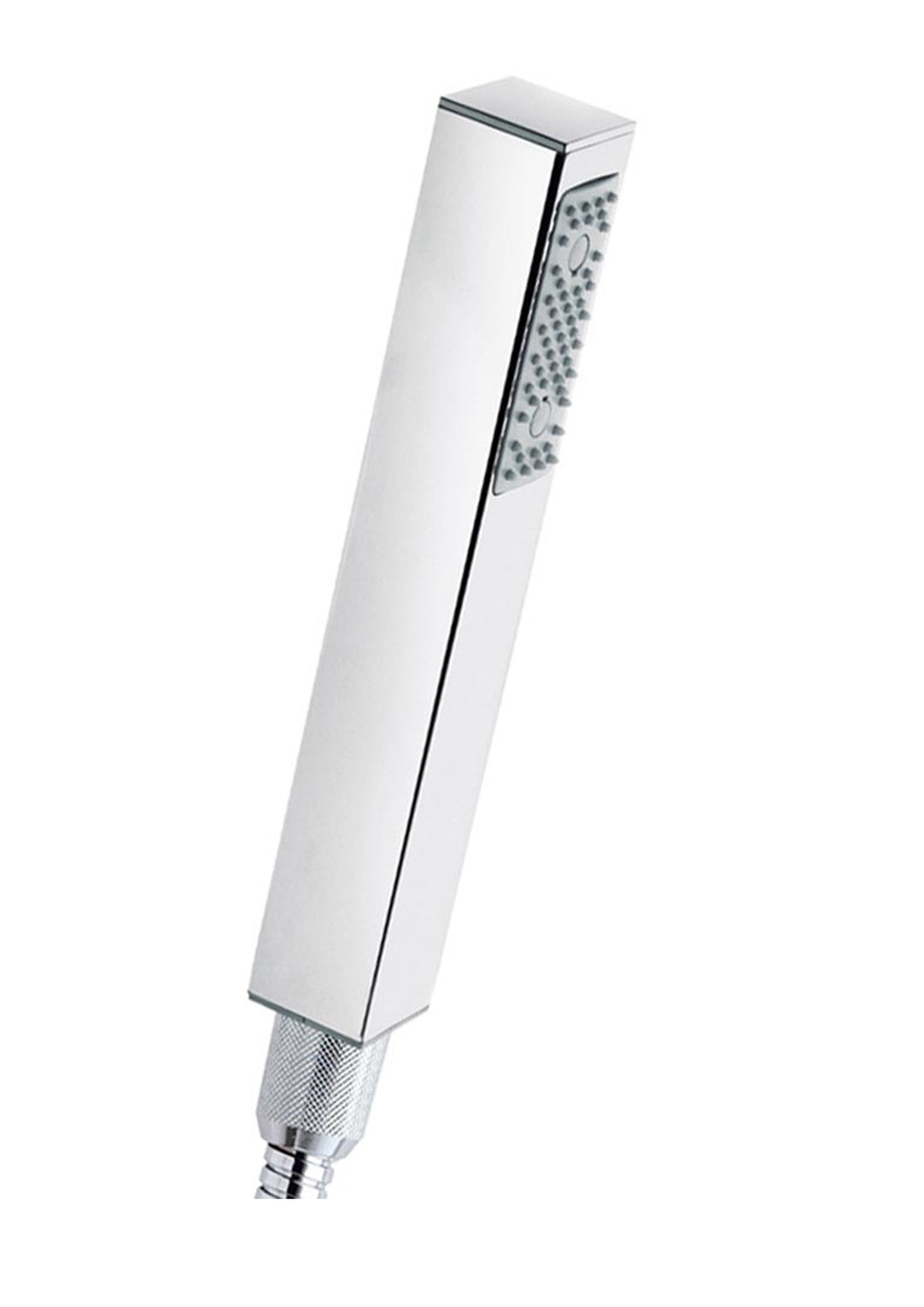 Bossini Cube Handbrause eckig, Messing verchromt