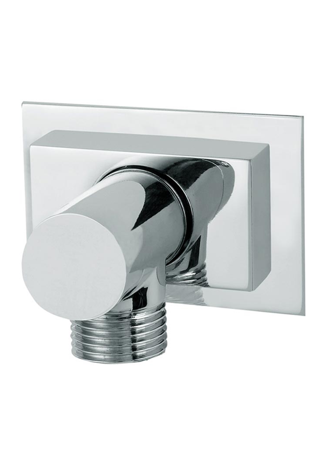 Bossini Wandanschlussbogen 1/2″ für Brause, Messing verchromt