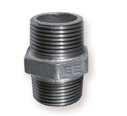 Doppelnippel AG/AG 1 1/4" – Gewindefitting aus Eisen
