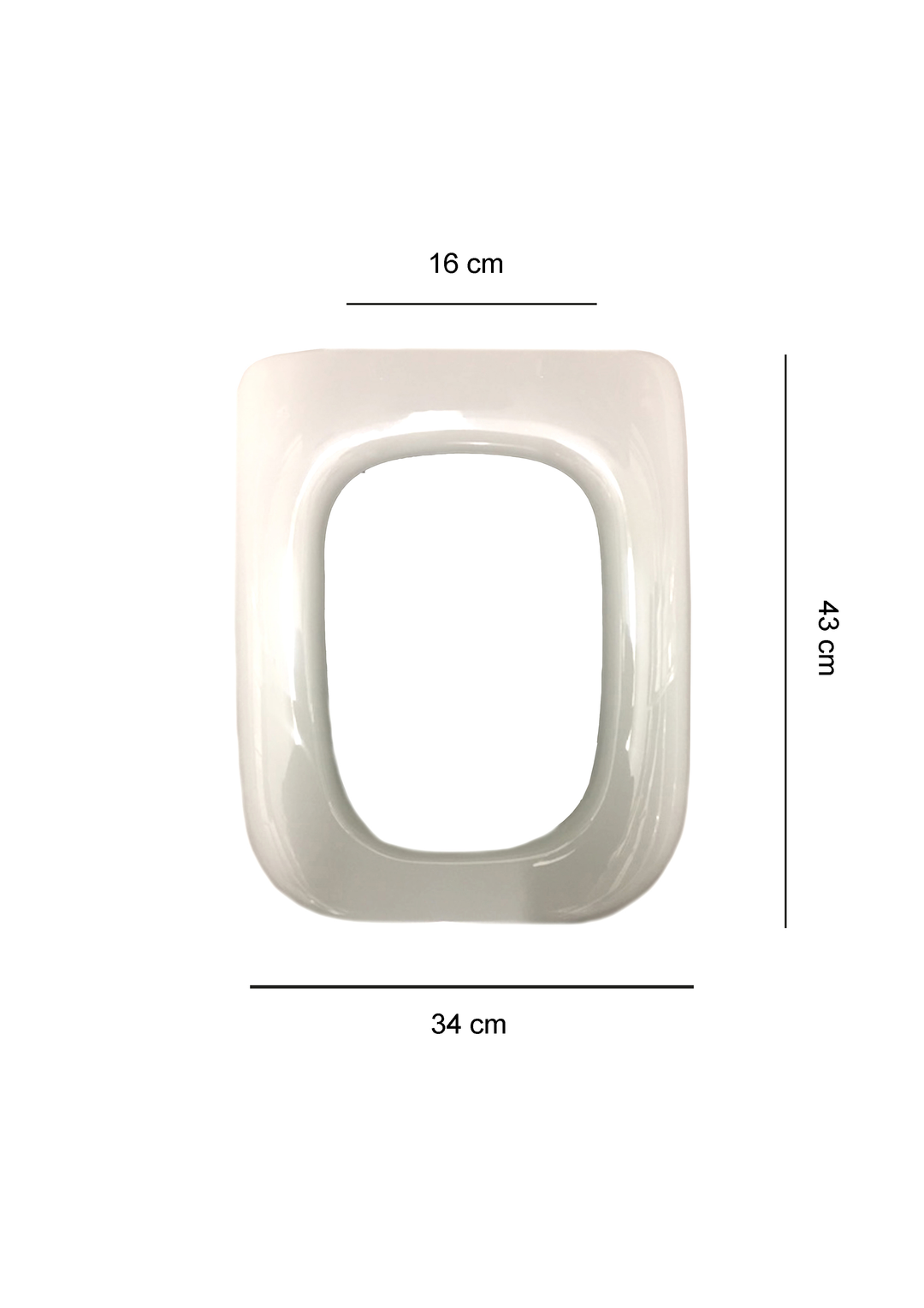 Sapal WC-Sitz passend für Ideal Standard Conca, weiß