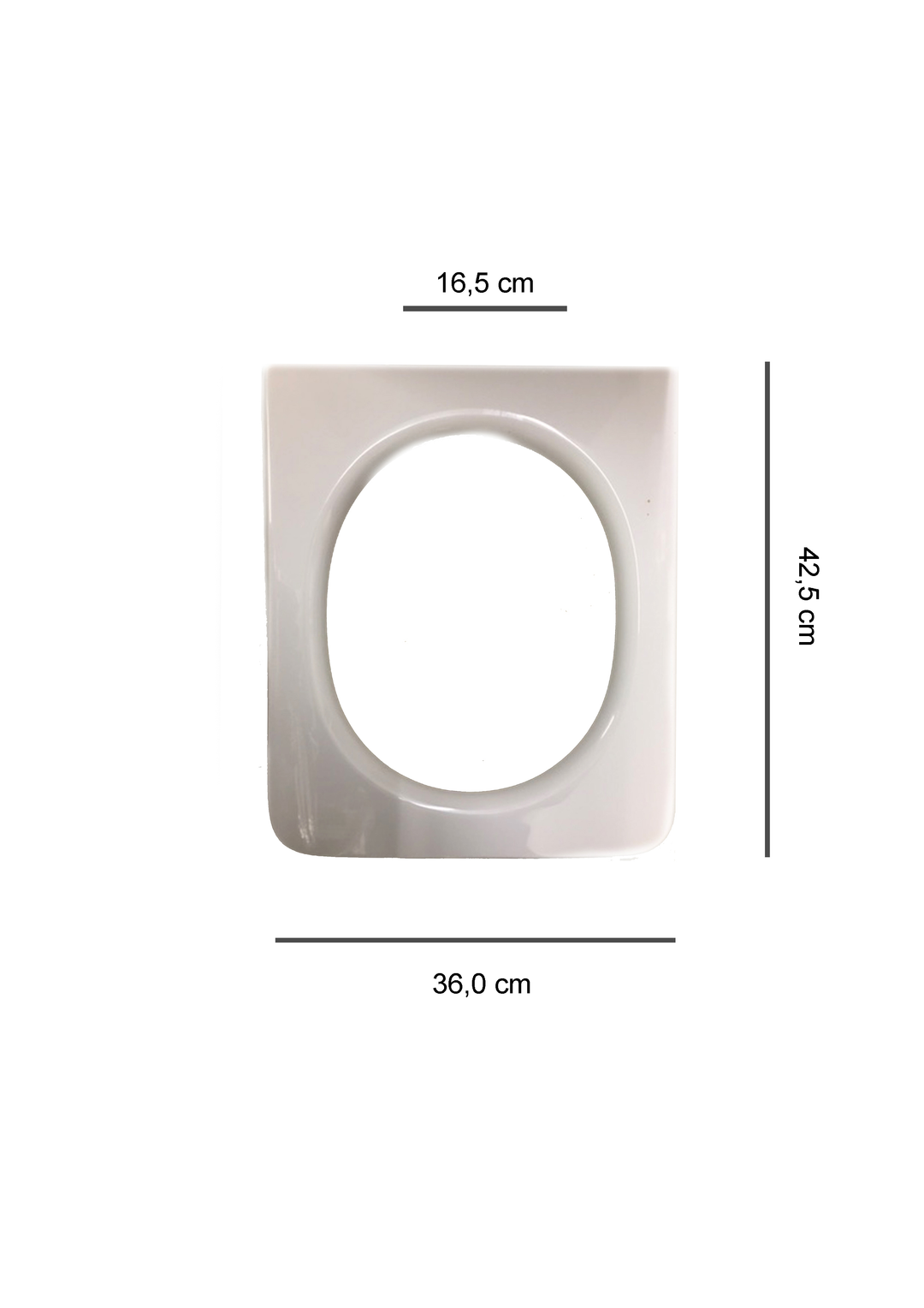 Sapal WC-Sitz passend für Dolomite Ebla, weiß