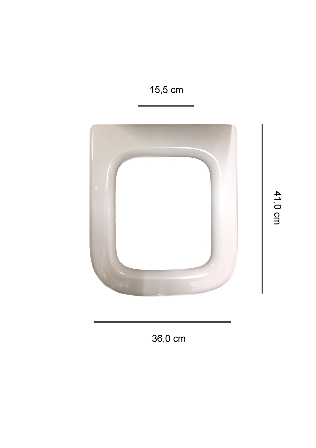 Sapal WC-Sitz passend für Dolomite Epoca, weiß