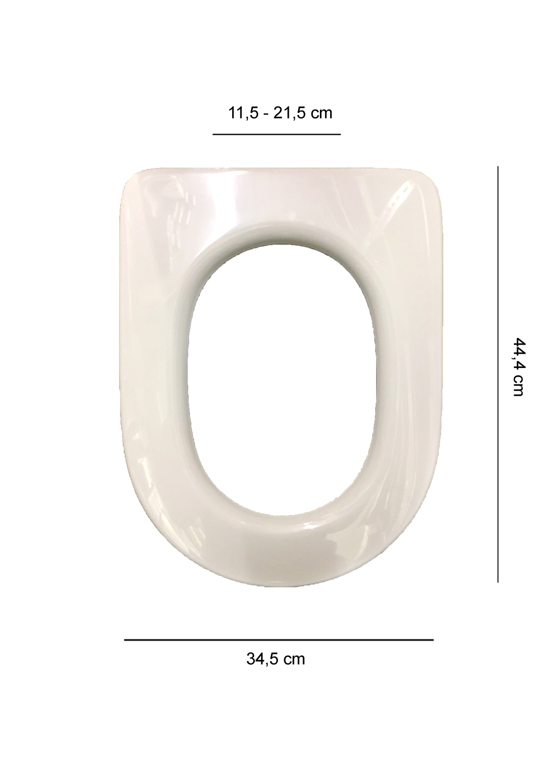 Sapal WC-Sitz passend für Eos Astro, weiß