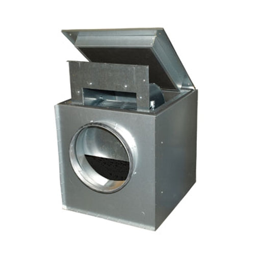 Systemair KVK 250 – Radialventilator, schallgedämmt, Rohr 250 mm, 1.037 m³/h