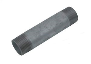 Rohrstück mit Gewinde 1/2″, Länge 6 cm, Eisen