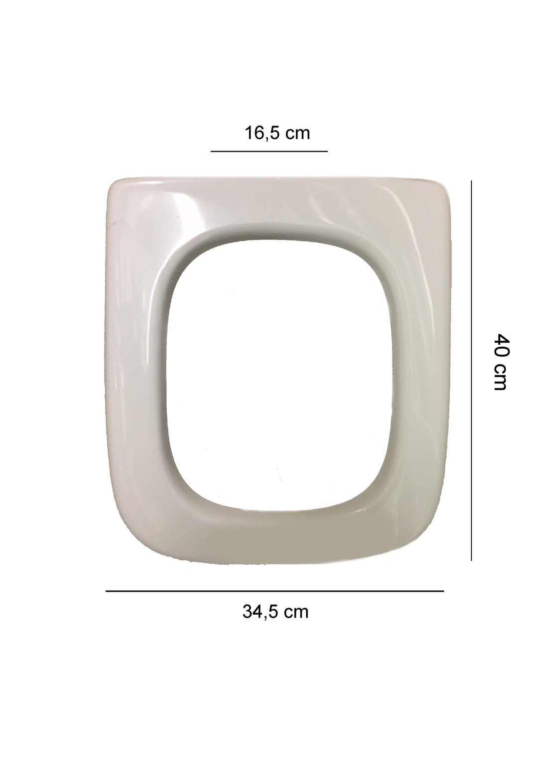 Sapal WC-Sitz passend für Cesabo Prestige, weiß
