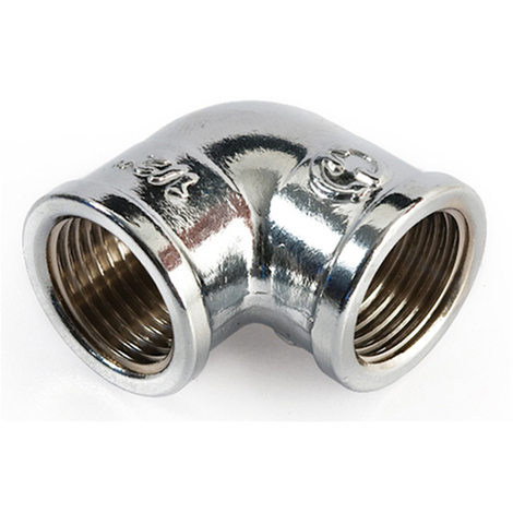 Albertoni Winkel verchromt IG/IG 3/8"
