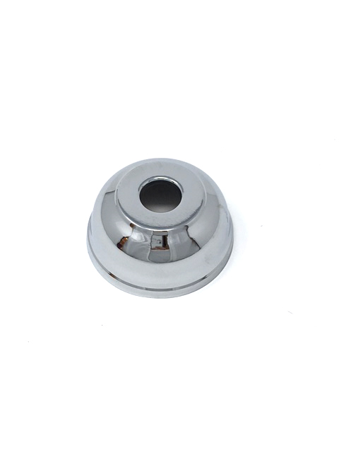 Albertoni Rosette gewölbt verchromt Ø 10 mm