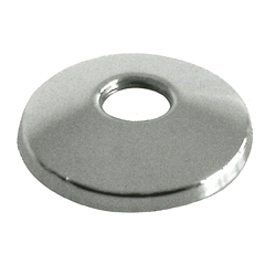 Albertoni Rosette mit Gewinde verchromt 1/2"