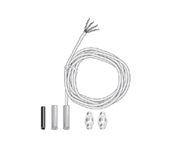 Satel EMK46R eingebauter Magnetkontakt mit 1K Ohm Widerstand und 3 Meter Kabel