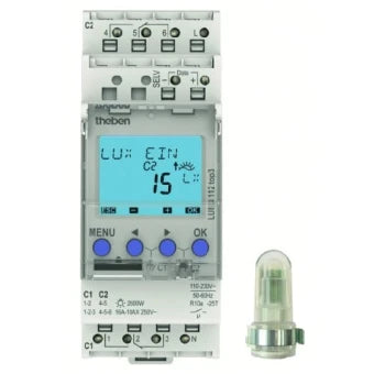 THEBEN 1120130 Schemerschakelaar fuer DIN-rail