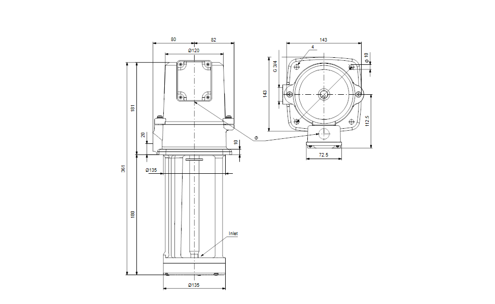 GRUNDFOS EINTAUCHPUMPEN MTA 40H-180 A-W-B-T Art. 97989302