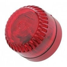 Cooper Safety Flash Solex, rot, tiefe Basis, rote Linse, 15Cd
