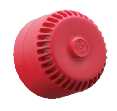 Hertek Maxi-Sirene Multi-Sound rot IP54
