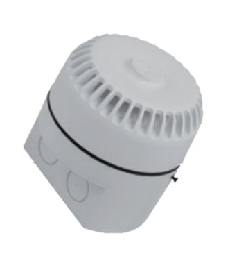 Hertek Maxi-Sirene Multi-Sound weiß IP65