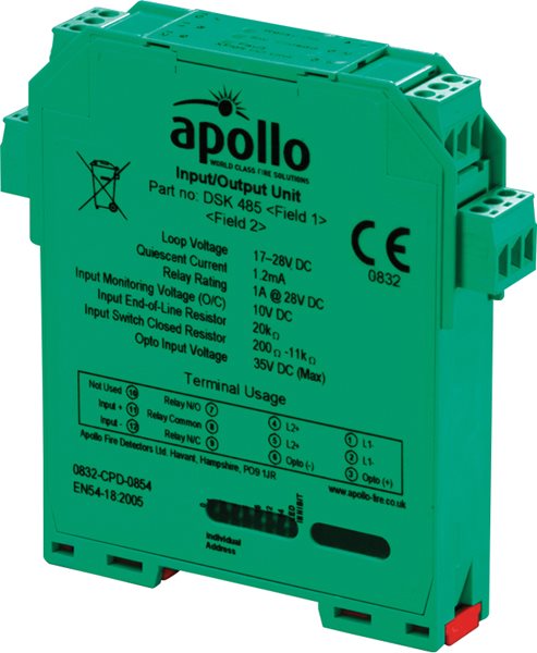 Hertek XP95 Ein-/Ausgabeeinheit 250VAC DIN
