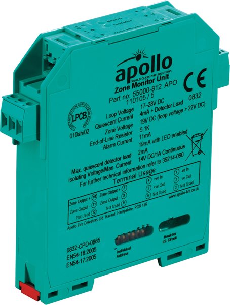 Hertek XP95 Zonenüberwachungseinheit ISO DIN