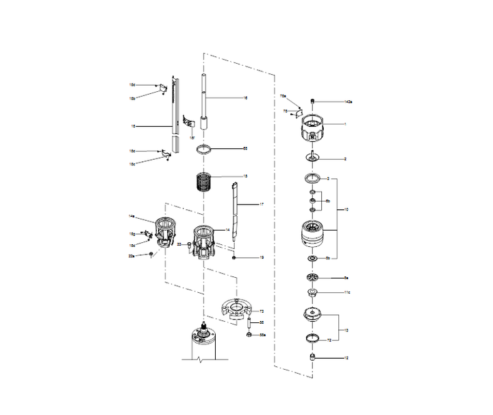 GRUNDFOS Unterwasserpumpe SP 60-1 Nr. 14A01901