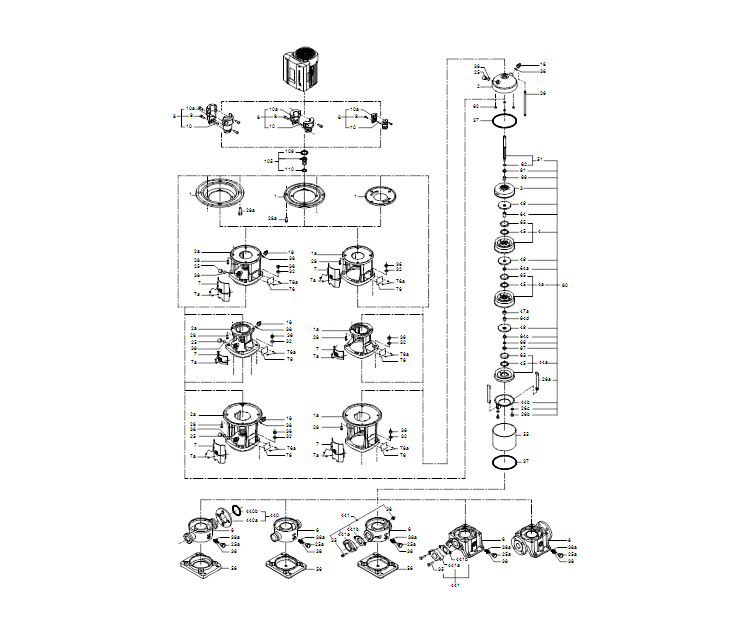 GRUNDFOS CRE 10-6 N-A-A-E-HQQE Art. 99071458