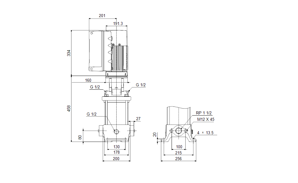 GRUNDFOS CRE 10-5 N-A-A-E-HQQE Art. 99071457