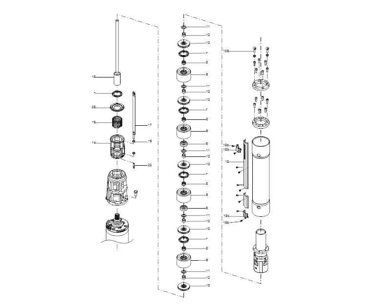 GRUNDFOS  Unterwasserpumpe SP 9-60 Art. 98699076