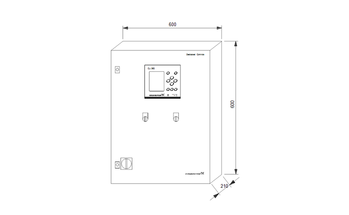 GRUNDFOS Control DC 2x6-10A DOL 3x400V IM Art. 97900426