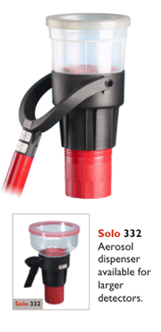 Solo 332 Aerosol-Teststreifen und CO-Spender
