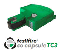 Testifire CO-Kapsel