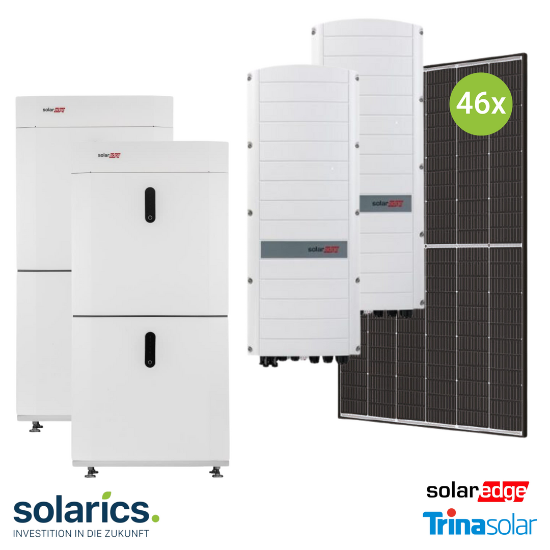 20kWp SolarEdge Solar-Komplettpaket mit Speicher – SolarEdge