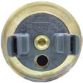 Alicino Heizelement gerade mit Flansch und kurzen Flachsteckern, 2000 W