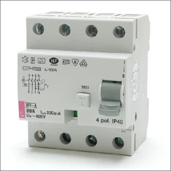 ETI 432000075 EFI-4 80A 300mA 4p