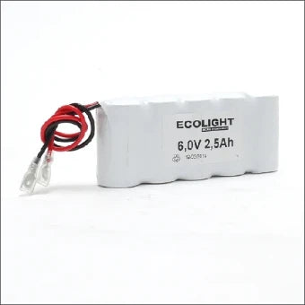 ECOLIGHT ELAC06.02.0025 Standaard batterij (oplaadbaar)