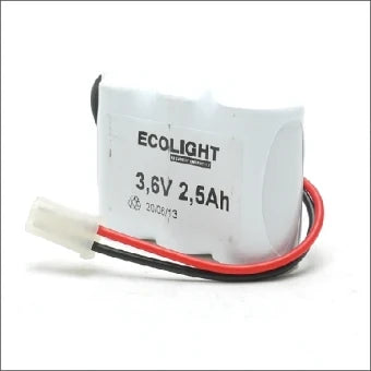 ECOLIGHT ELAC03.62.0025 Standaard batterij (oplaadbaar)