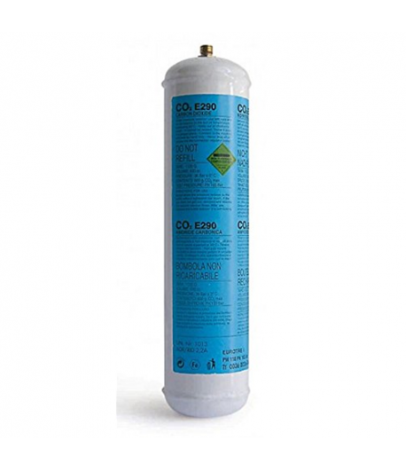 Euroacque CO2-Flasche 600 g, nicht nachfüllbar