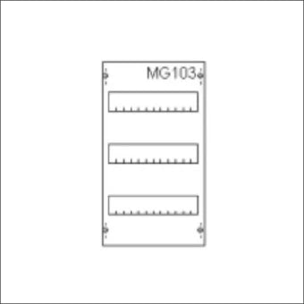 ABB 2CPX041659R9999 MBG103 Inbouwunit leeg