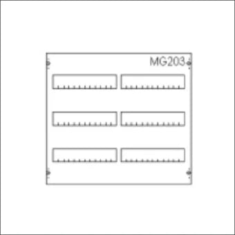 ABB 2CPX041661R9999 MBG203 Inbouwunit leeg