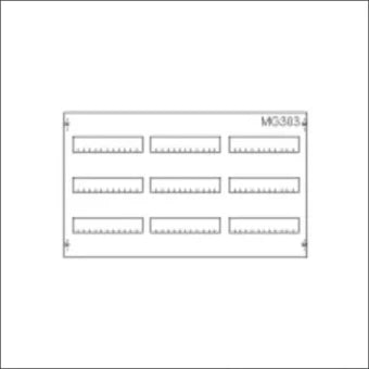 ABB 2CPX041663R9999 MBG303 Inbouwunit leeg