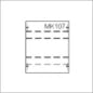 ABB 2CPX041770R9999 MBT136 Inbouwunit leeg