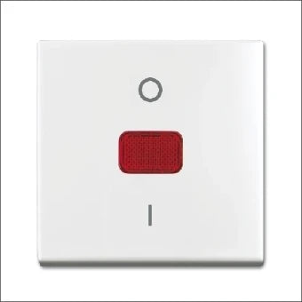 ABB BUSCH-JAEGER 2CKA001434A0663 Bedienelement / Zentralplatte Schalterprogramm 55 mm