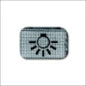 ABB BUSCH-JAEGER 2CKA001731A2008 Bedienelement / Zentralplatte Schalterprogramm 55 mm
