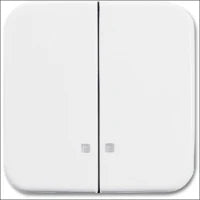 ABB BUSCH-JAEGER 2CKA001725A1496 Abdeckrahmen Schalterprogramm 11 mm