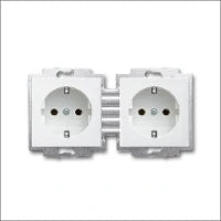 ABB BUSCH-JAEGER 2CKA001725A1562 Abdeckrahmen Schalterprogramm 11 mm