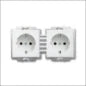 ABB BUSCH-JAEGER 2CKA001754A4554 Abdeckrahmen Schalterprogramm 12 mm