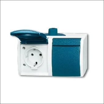 ABB BUSCH-JAEGER 2CKA002084A0705 20/2 EW-53-503 Steckdose