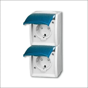 ABB BUSCH-JAEGER 2CKA002084A0719 20-02 EBW-53 Steckdose