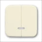 ABB BUSCH-JAEGER 2CKA001754A3716 Abdeckrahmen Schalterprogramm 11 mm