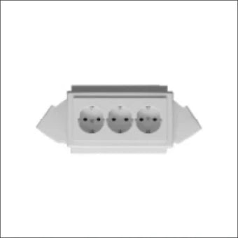 ABB BUSCH-JAEGER 2CKA009999A2037 20-03 PWU/C-82K Steckdose