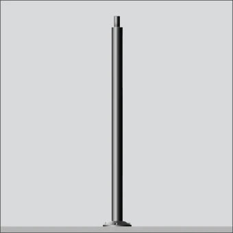 BEGA 70734 Lichtmast ohne Leuchte